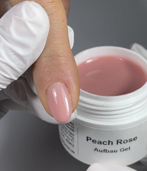 Peach Rose Aufbau Gel Karl Diamant 30 ml